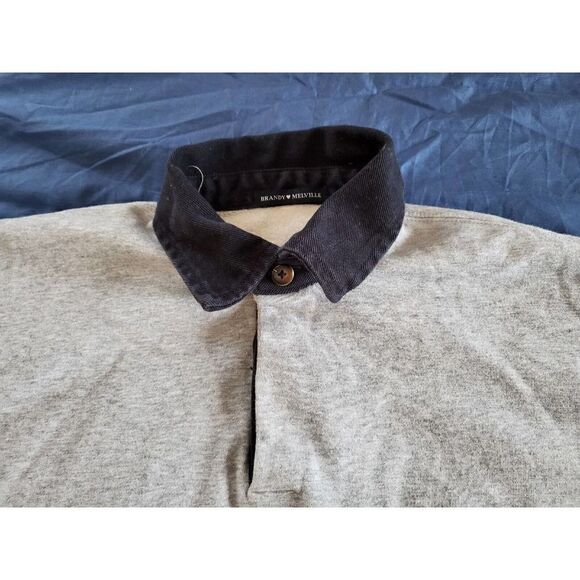 Brandy Melville Sweatshirt Polo Long Sleeve Women’s One Size Oversize - Picture 6 of 11